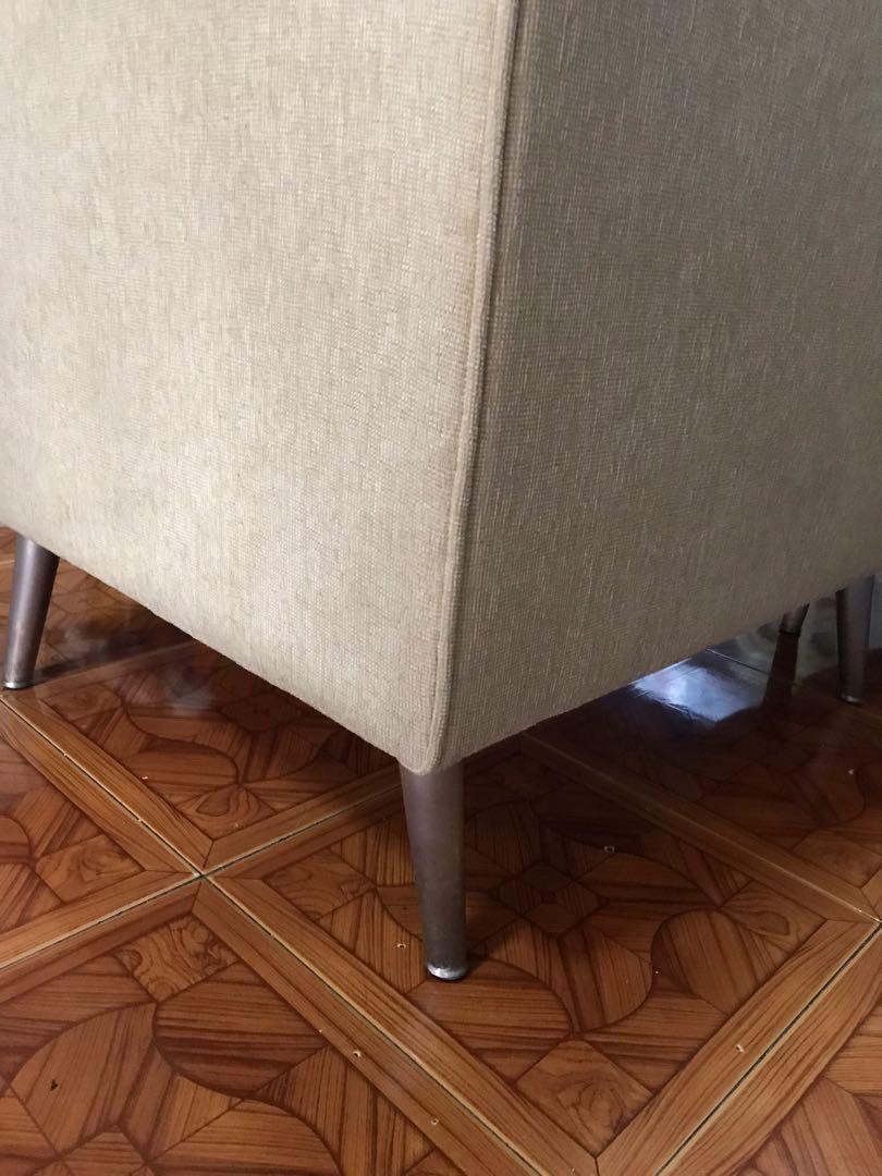 Modern Elegant Lawson Single Sofa Chair(URATEX FOAM) (Category: Sofas) located in Manila. Submitted by gillamor23 (Listing ID 1135343950, Image 3). Description: 2 pcs Modern Elegant Lawson Single Sofa Chair Slightly used Rush sale For pick-up only Negotiable RFS: Upgrade.