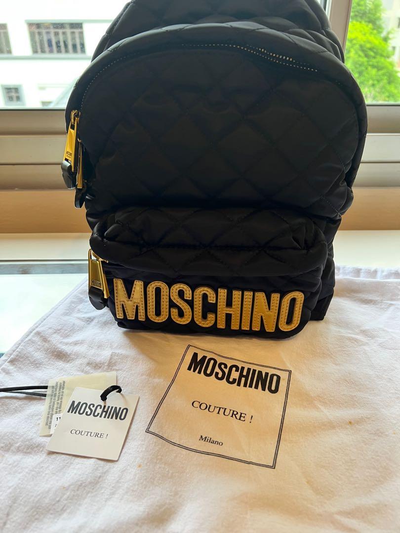Moschino backpack singapore hot sale