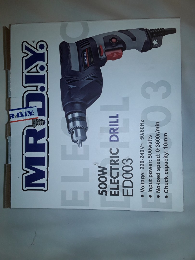 Electric drill mr diy sale