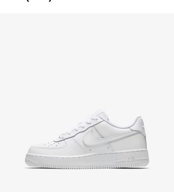 size 4 white air force