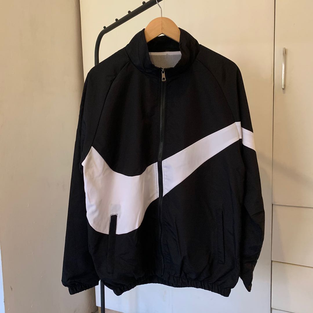 swoosh windbreaker