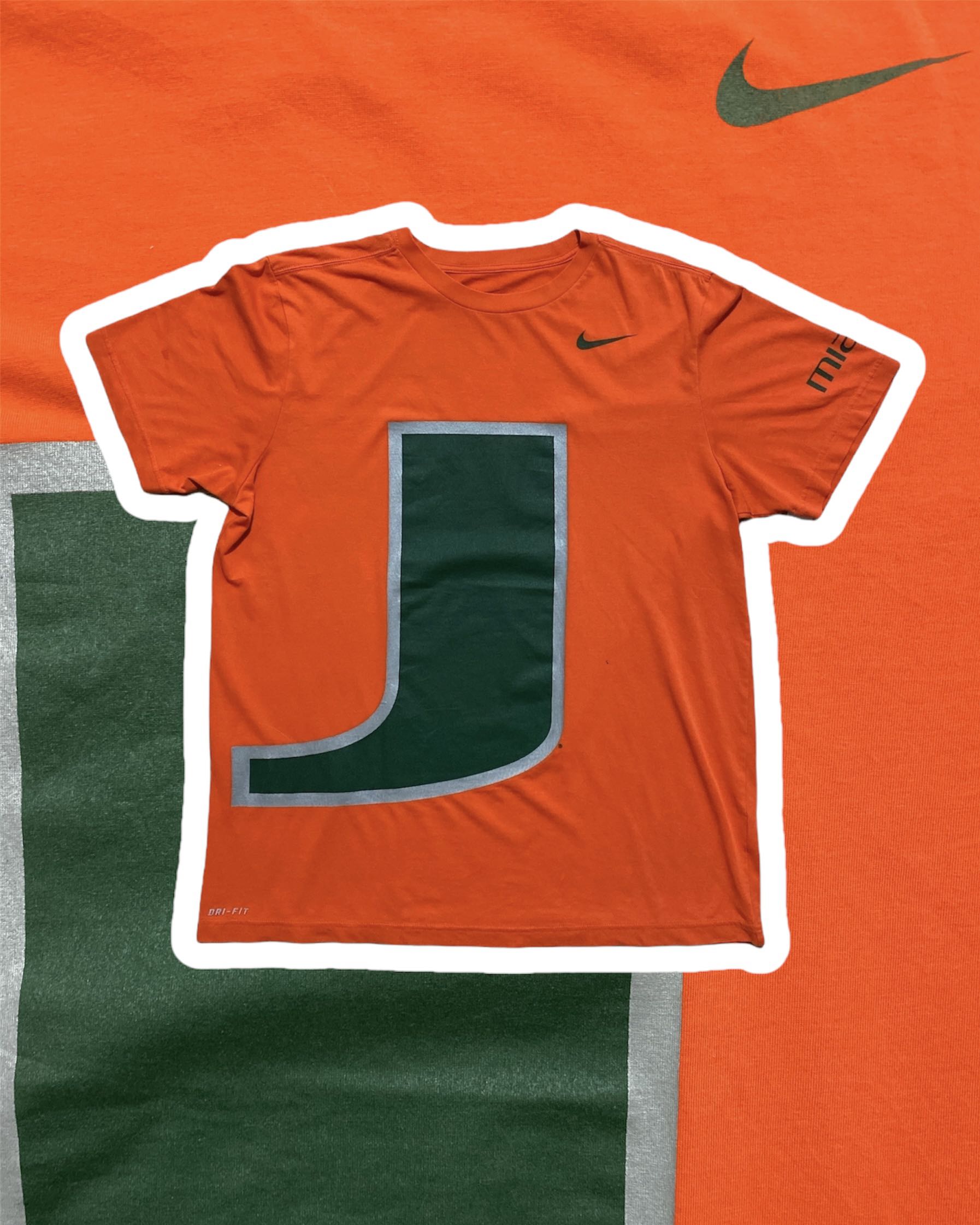 Nike Miami Hurricanes Football Dri-FIT 