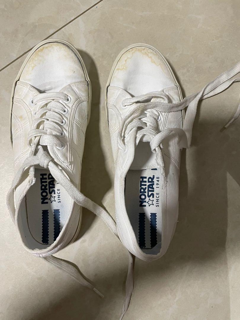 North star white school shoes online