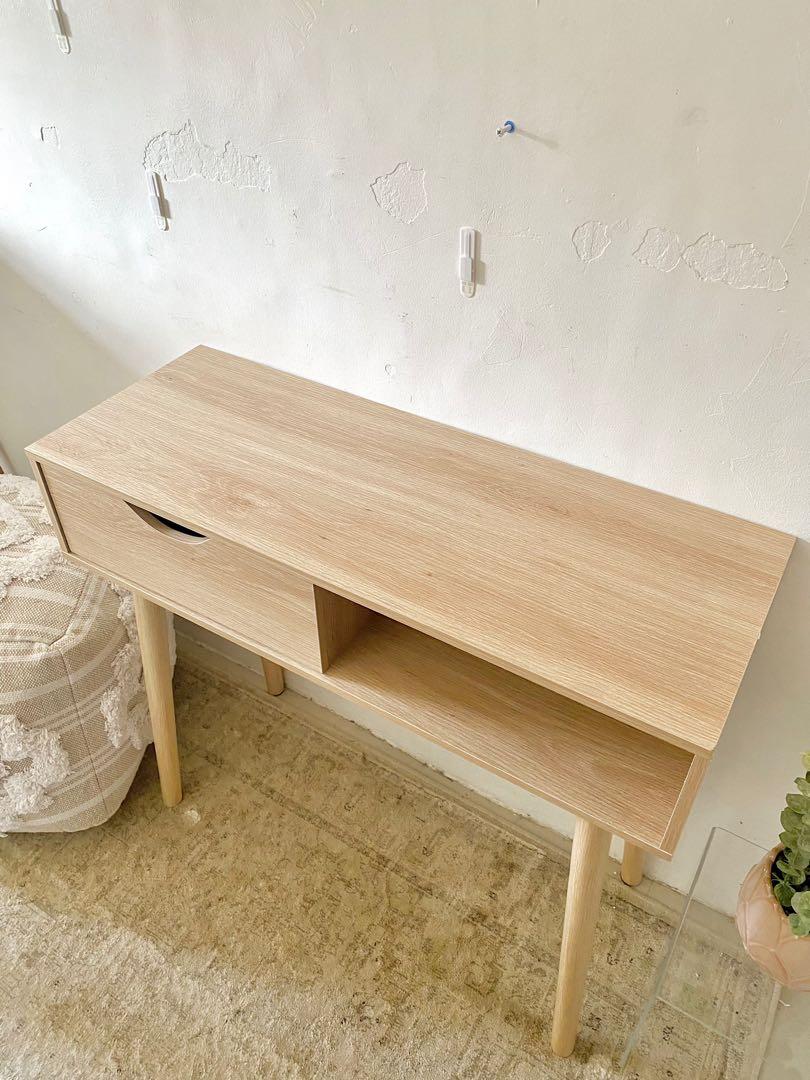 Oak look hotsell hallway table