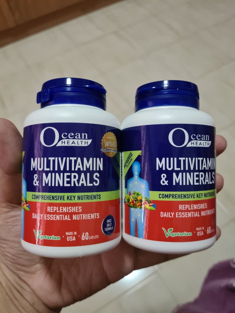 Ocean Health Multivitamin & Minerals, Health & Nutrition, Health Supplements, Vitamins