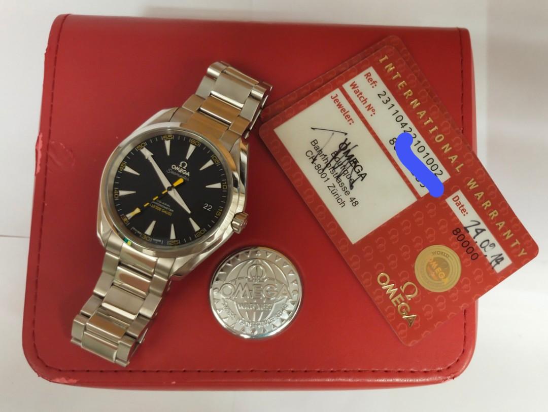 Omega Seamaster Aqua terra Steel (Category: Luxury Watches) located in Makati City. Submitted by itsyourwatches (Listing ID 1135332870, Image 3). Description: Omega Seamaster Aquaterra 15,000 Gauss 150m 41.5mm, steel Black Dial Automatic Ref- 231.10.42.21.01.002 Year 2014 -Complete Box and Papers ❗❗ Negotiable ❗❗ For Inquiry Please Call: 09561326042 Or visit our store at Glorietta 4 Ayala Center Makati City.
