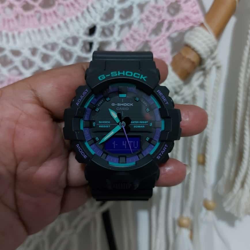 G shock ungu clearance