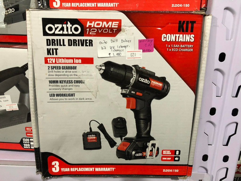 Ozito drill sales driver kit