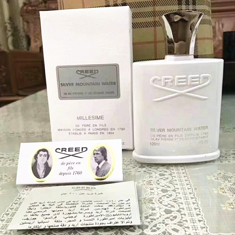 Perfume Tester Creed Silver Mountain water 100ML