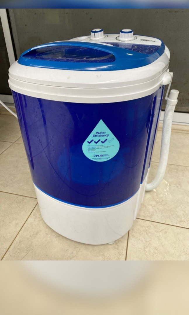 Powerpac mini washer, TV & Home Appliances, Washing Machines and Dryers on Carousell