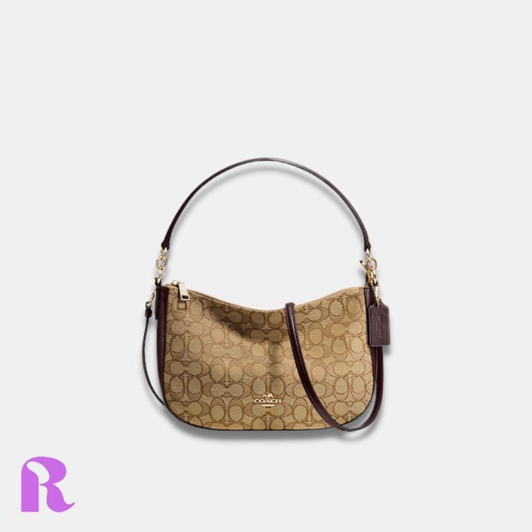 Coach chelsea crossbody clearance in signature jacquard
