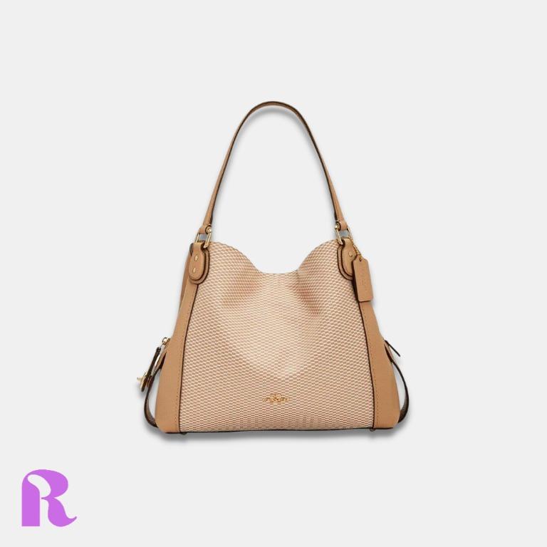 Coach legacy jacquard edie sale 31 medium shoulder bag