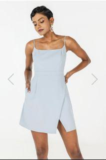 RACHEAL CAMI SKORTS DRESS (LOVET, FROST BLUE)