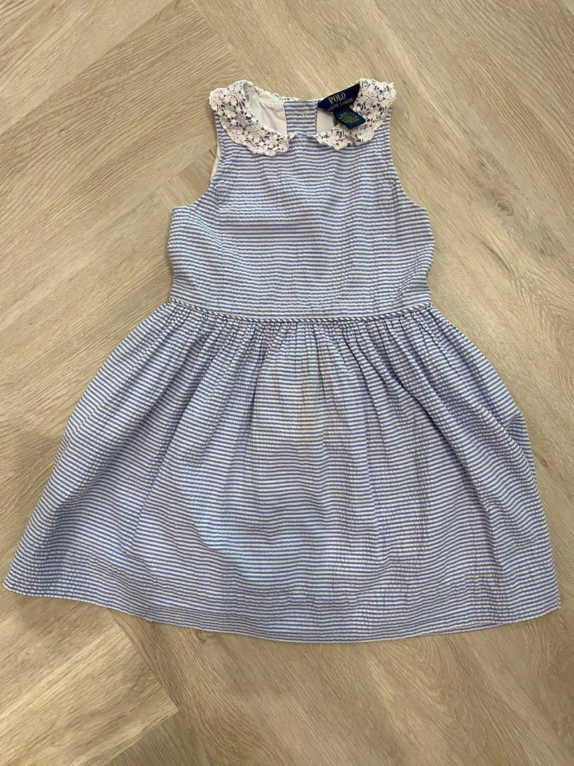Ralph lauren seersucker dress hot sale