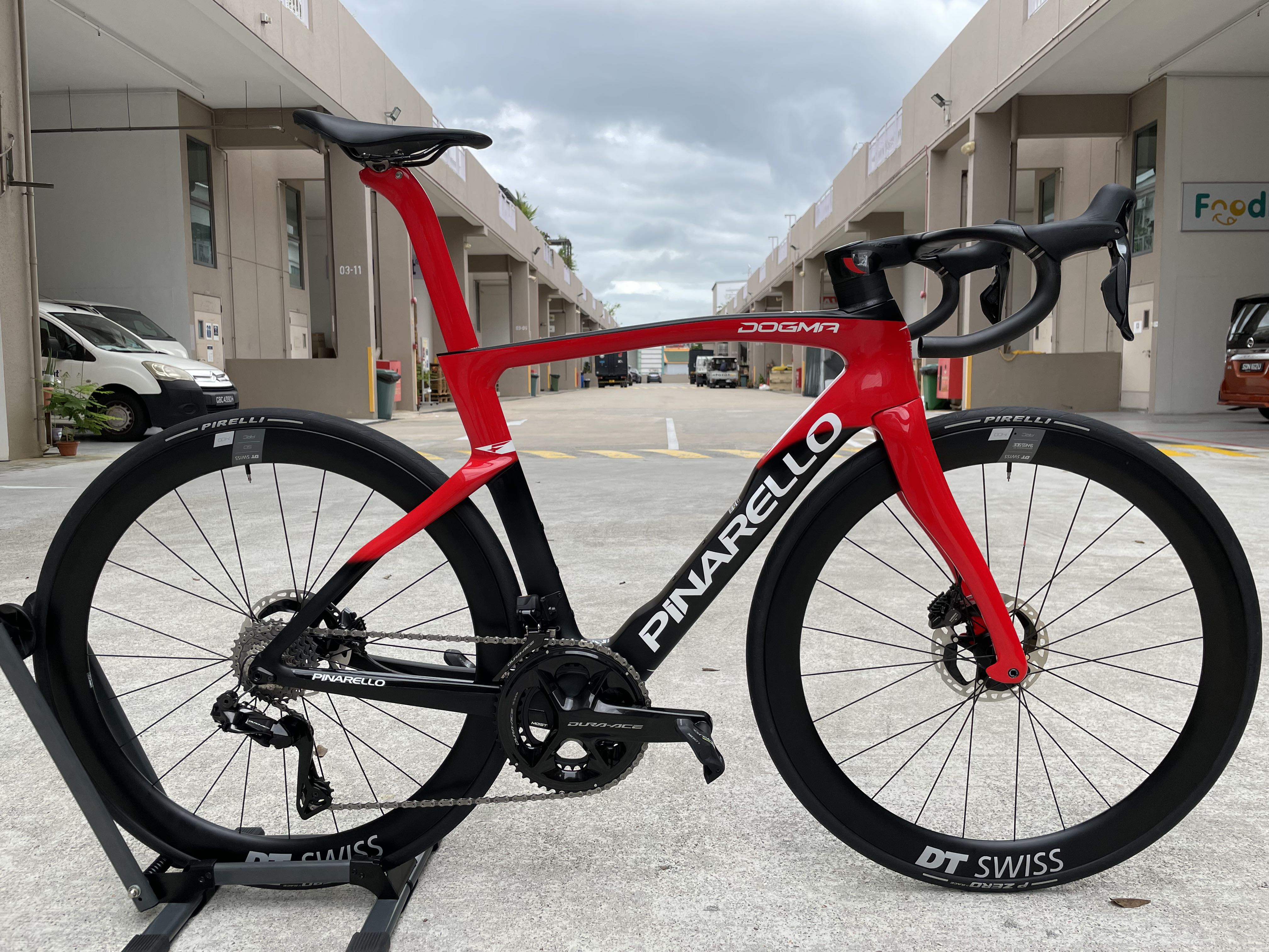 Pinarello dogma red hotsell