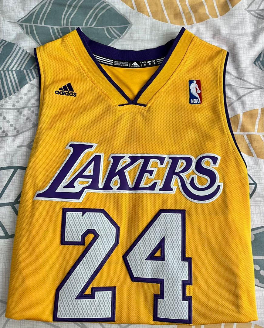 Authentic Adidas Kobe Bryant Lakers NBA Jersey, Men's Fashion, Activewear  on Carousell