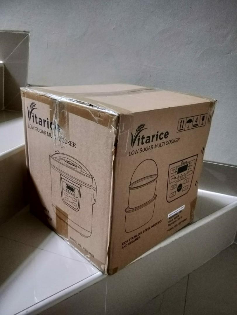 Rice Cooker VITARICE low carbo barang baru, Perabotan Rumah di Carousell