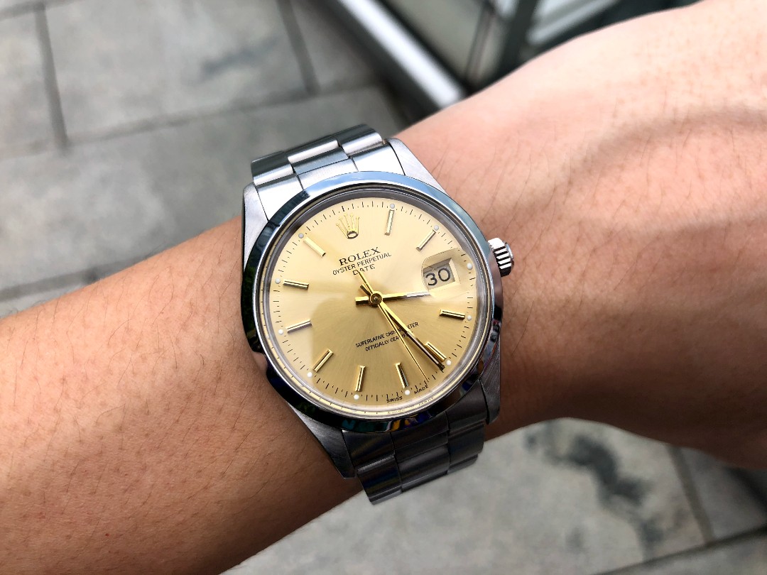Rolex Oyster Perpetual Date 15000 Luxury Watches on Carousell