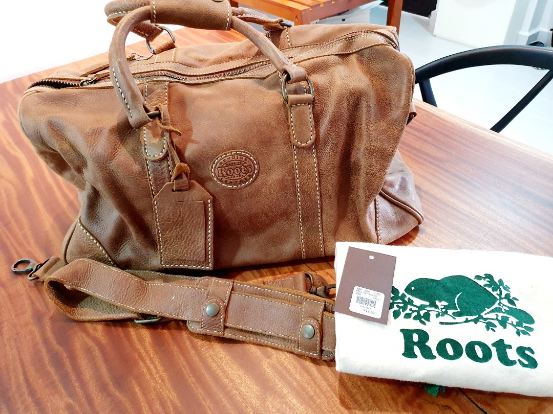 Roots cheap weekender bag