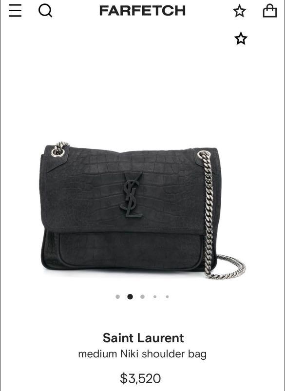 Saint Laurent YSL Niki Bag: Review and Sizing Guide - FARFETCH