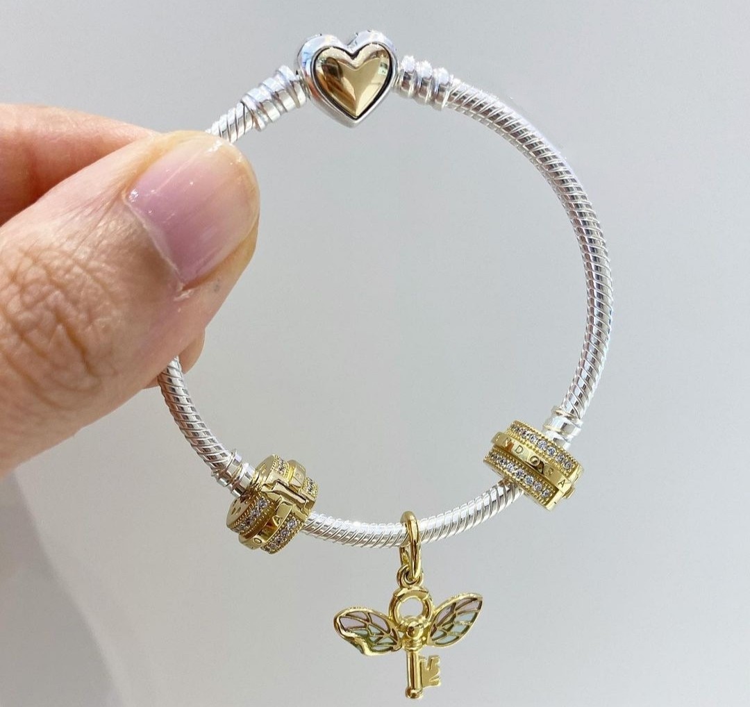 ‼️sale‼️ pandora Authentic heart domed 
