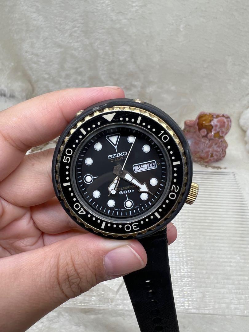 Seiko 7549-7000 golden tuna, Luxury, Watches on Carousell