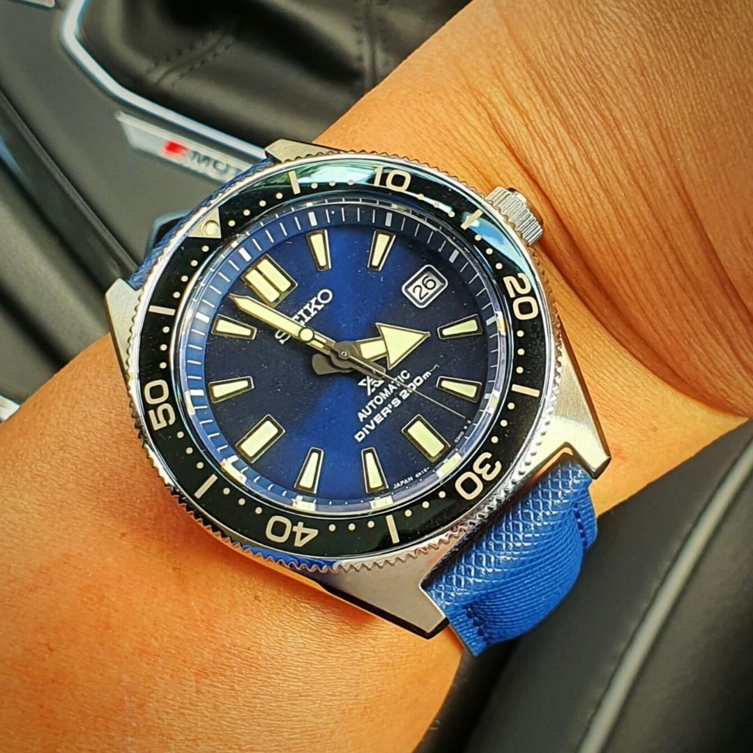 seiko prospex sbdc053 blue 62mas spb053, Luxury, Watches on Carousell