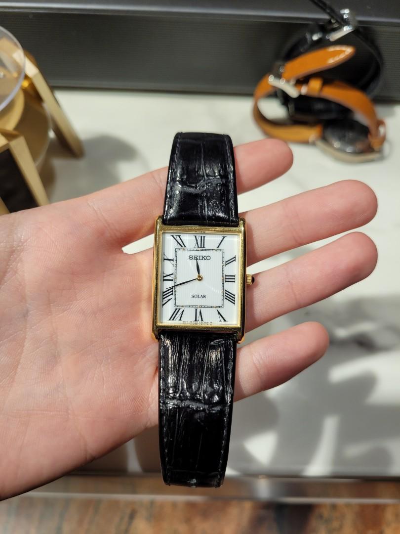 SEIKO TANK SUP880, Luxury, Watches on Carousell