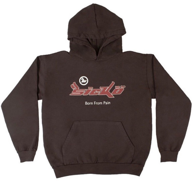 SICKO HOODIE IAN CONNER (BLUE AND BROWN)[PO], Men's Fashion, Coats, Jackets  and Outerwear on Carousell