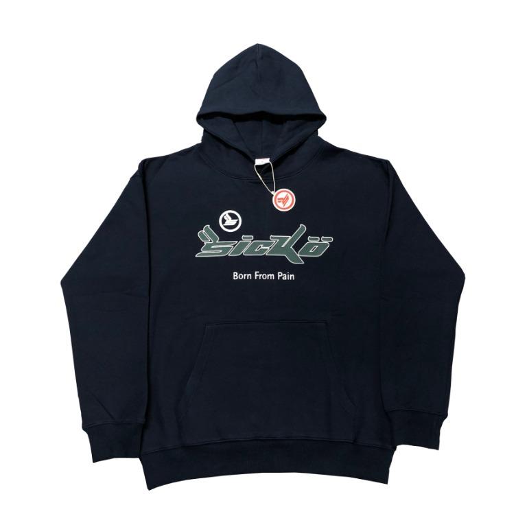 SICKO HOODIE IAN CONNER (BLUE AND BROWN)[PO], Men's Fashion, Coats