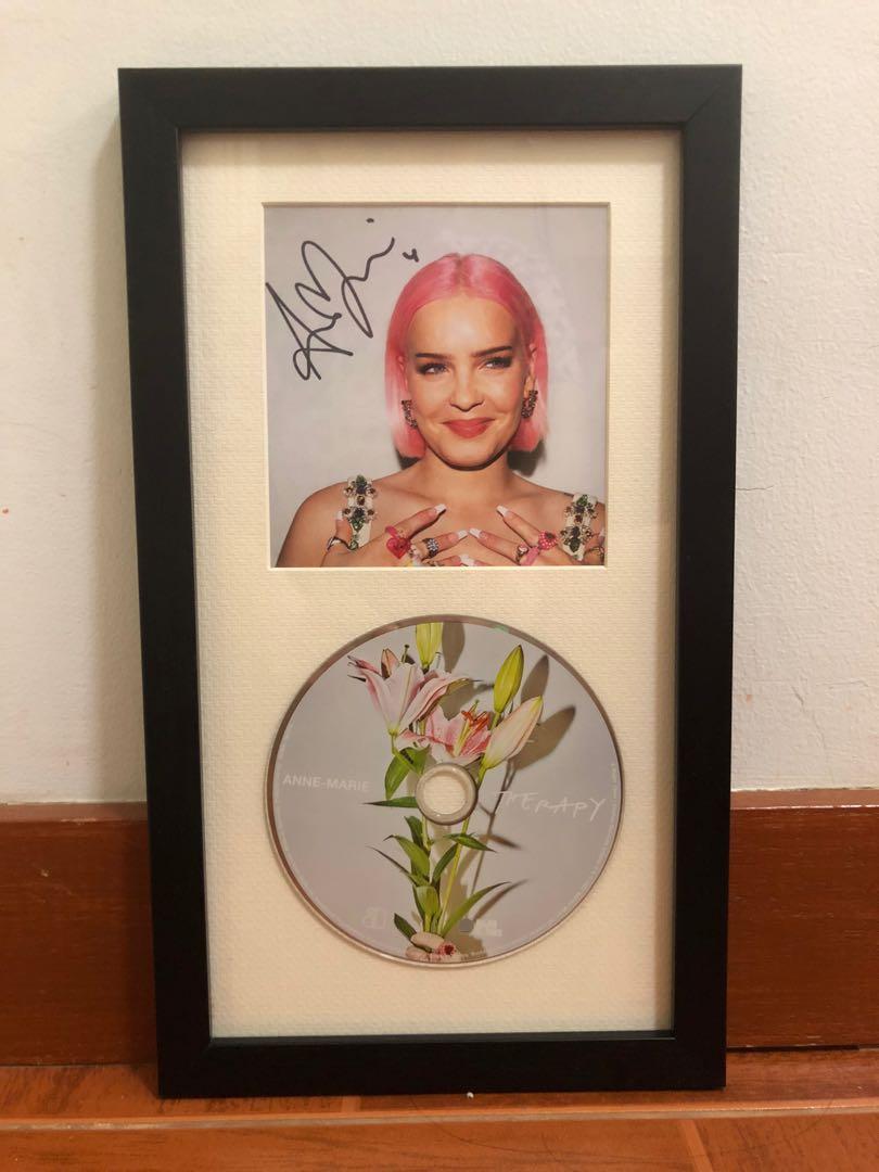 Signed Therapy Album - Anne Marie, Hobbies & Toys, Music & Media