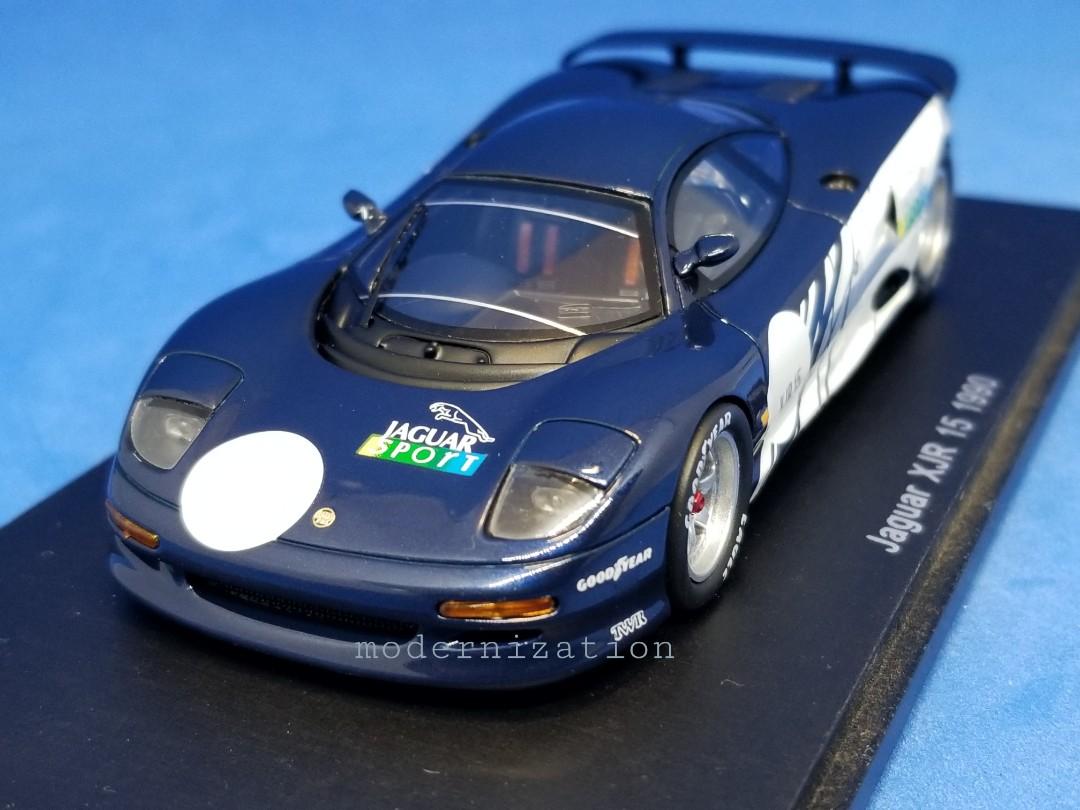 スパークモデル製 ジャガー XJR 15 ブルーメタリック 1990年 1/43 ...