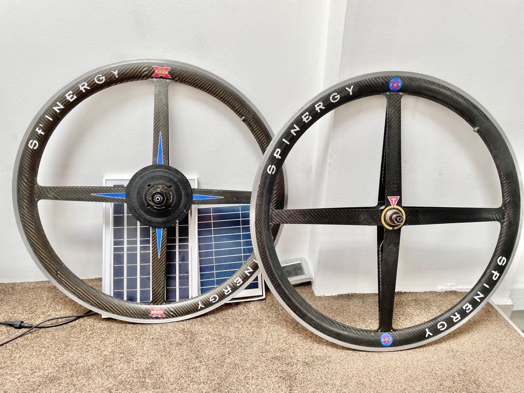 Spinergy Rev X Carbon Bladed 700C Clincher Wheels Vintage & Collectible