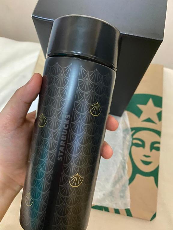 Starbucks Tumbler 2022 with Box (Black), Furniture & Home Living