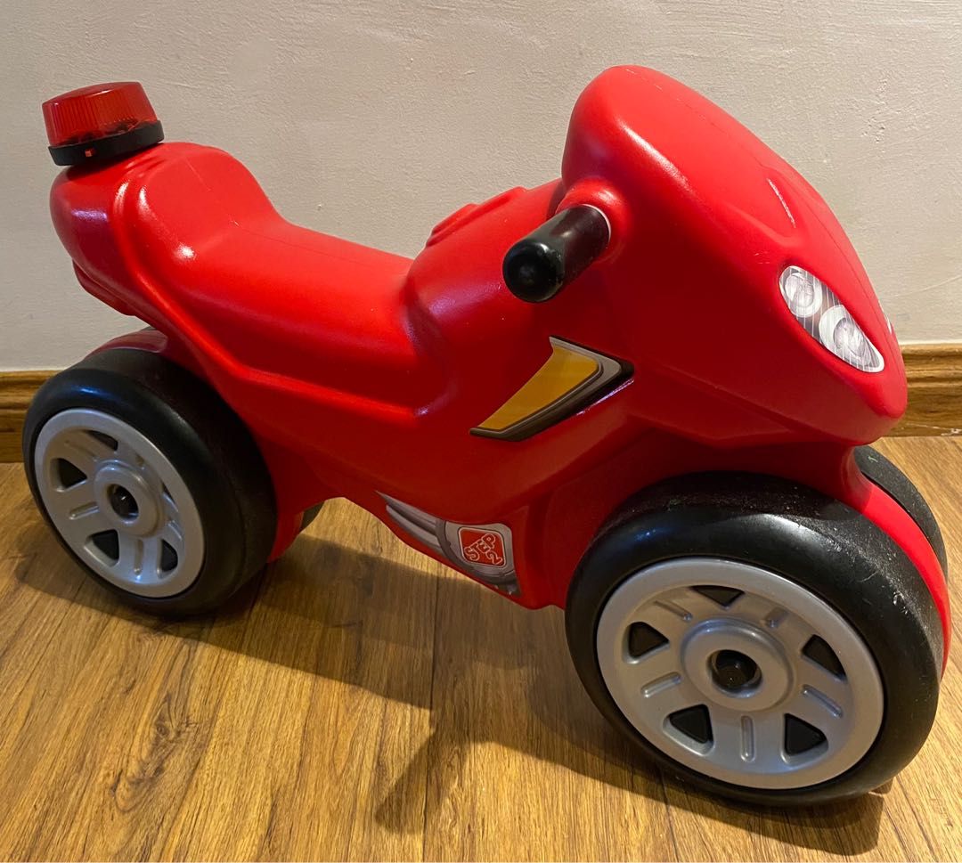Step2 Red Ride On Motorcycle Bike Same founder as Little Tikes