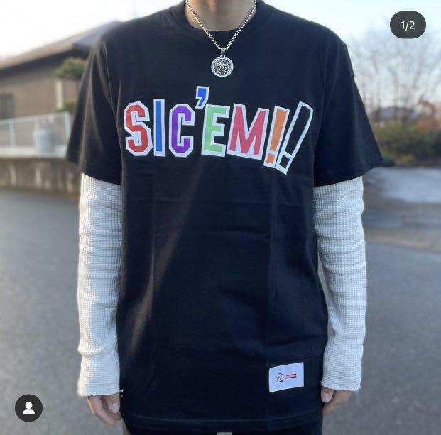 Supreme×WTAPS SIC'EM Tシャツ ブラック 黒 M 5BZop-m45001811394 - トップス