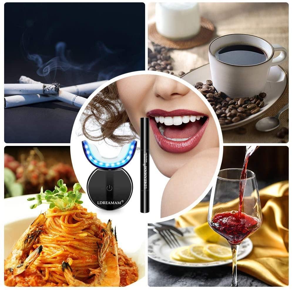 Teeth Whitening Kit, LDREAMAM make your Tooth White Reusable Set