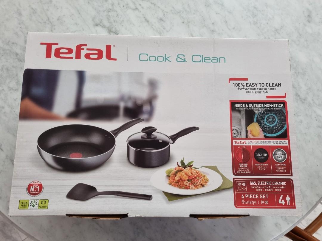 Tefal non stick set, Furniture & Home Living, Kitchenware & Tableware