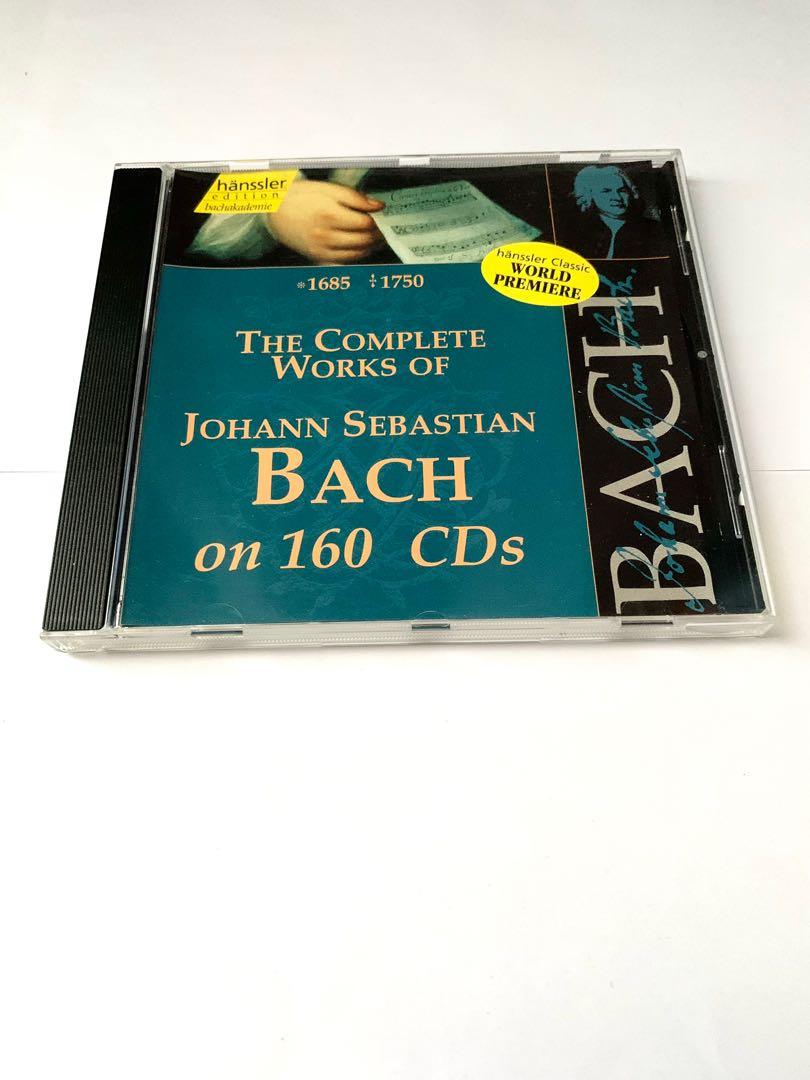 The complete works of Johann Sebastian Bach on 160 CDs (古典音樂