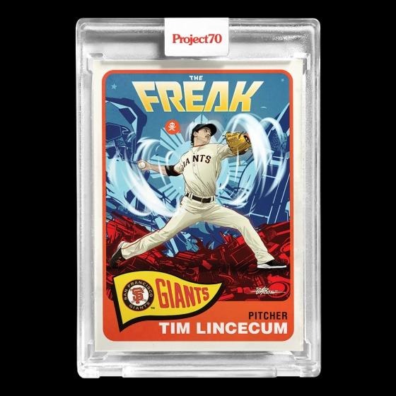 Tim Lincecum by Quiccs - Topps Project 70 Baseball Card