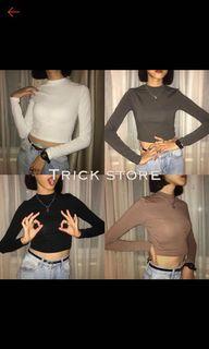 Trickstroe歐美貼身顯奶辣妹衣