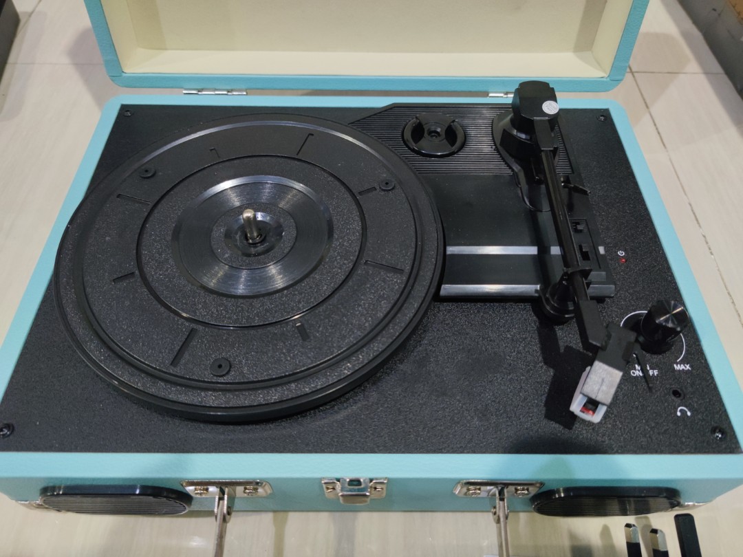 Turntable, Digital Conversion Turntable, Portable turntable, Stereo Speakers, Mini Turntable