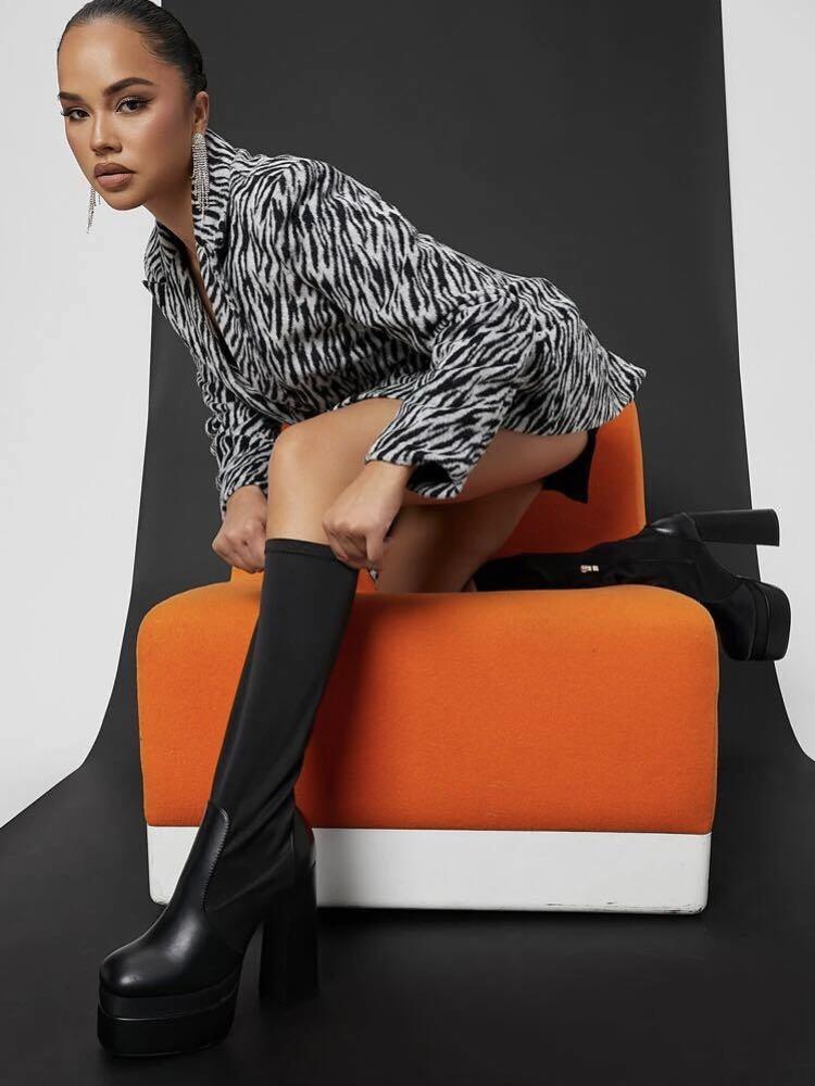 Knee high boots shein store