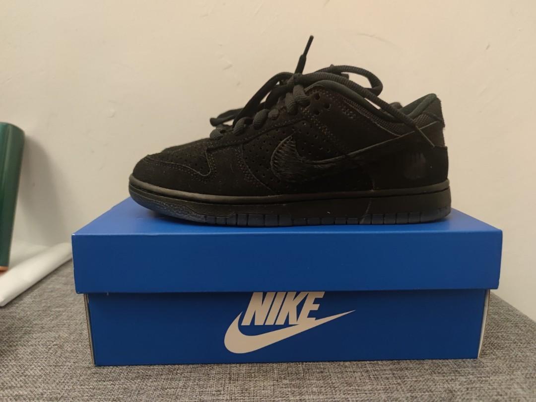 NIKE X UNDEFEATED DUNK LOW 'DUNK VS AF1 BLACK', Women's Fashion