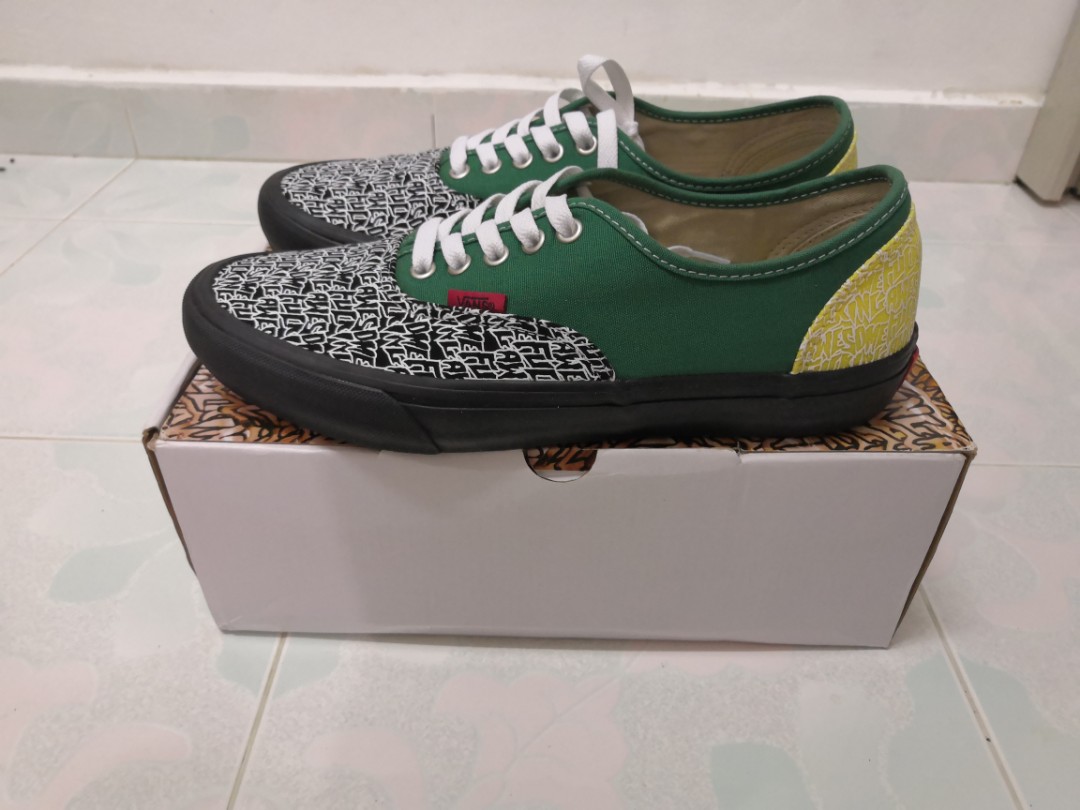 vans authentic pro green