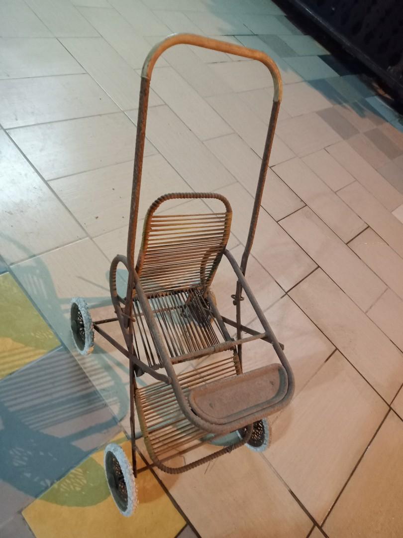 Vintage 70s stroller baby Babies Kids Going Out Strollers on