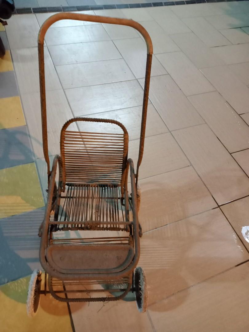 Vintage 70s stroller baby Babies Kids Going Out Strollers on