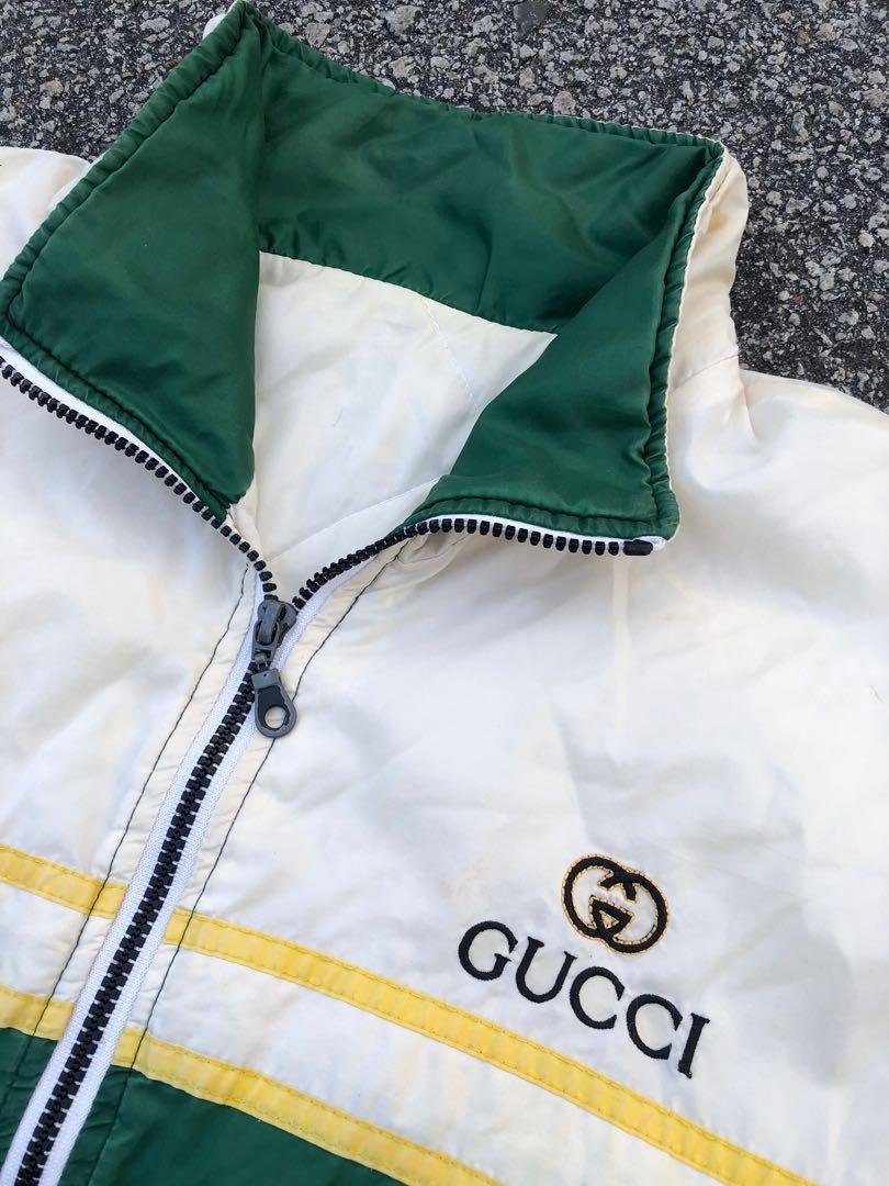 Vintage gucci windbreaker hot sale