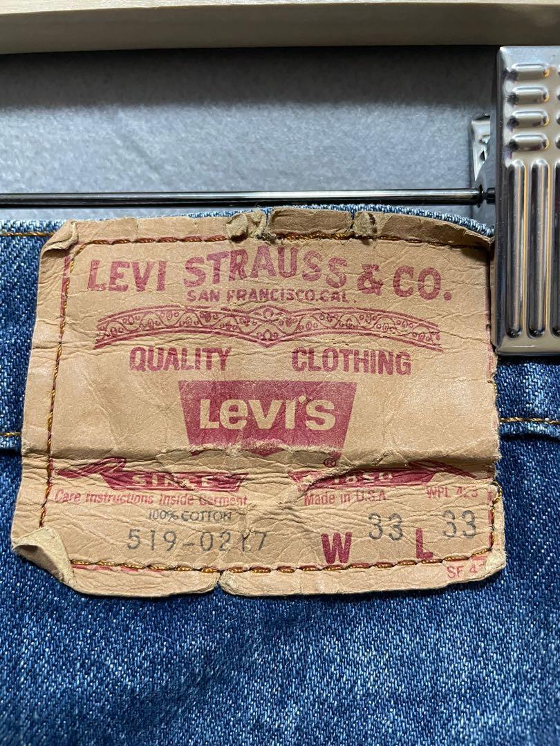 Vintage levis best sale labels