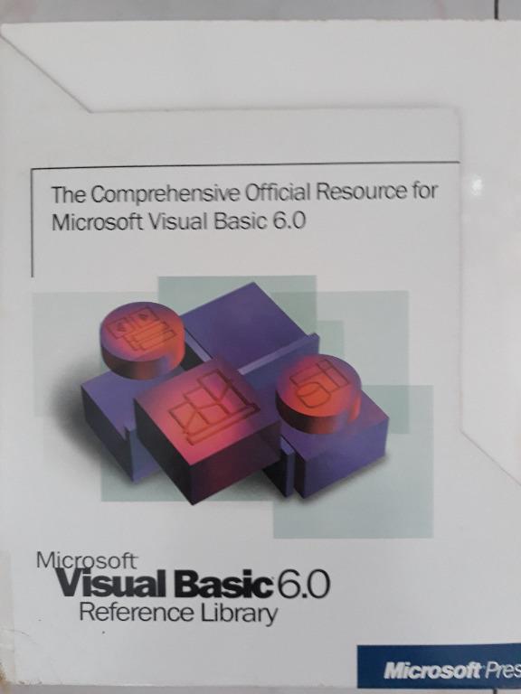 Visual Basic 6 Reference Library (3 vol set) (Category: Storybooks) located in Singapore. Submitted by outofprint (Listing ID 1135346126, Image 2). Description: Cond: 9.5/10 No hi-lighting, writings. Minimal wear. Little yellowing on the outside. Slip case has some wear..